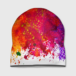 Шапка Красочный BOOM, цвет: 3D-принт