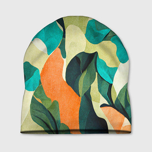 Шапка Multicoloured camouflage / 3D-принт – фото 1