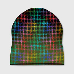 Шапка Неоновый сетчатый узор