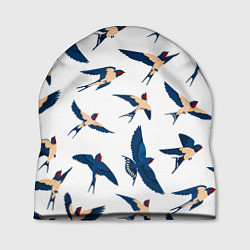 Шапка Ласточки парят в небе