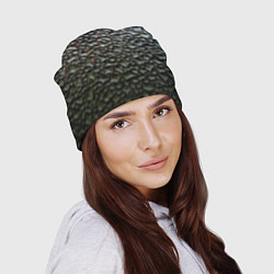 Шапка Неровная металлическая поверхность, цвет: 3D-принт — фото 2