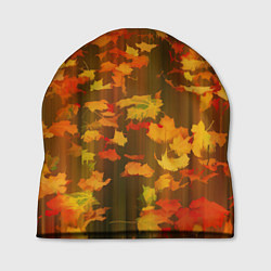 Шапка Осеннее золото, цвет: 3D-принт