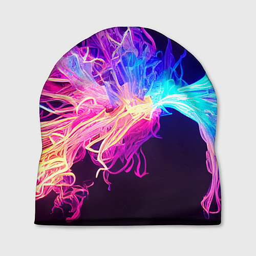 Шапка Неоновый узор вспышка / 3D-принт – фото 1