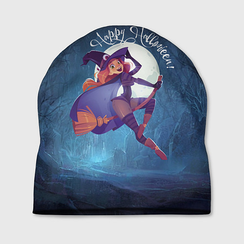 Шапка Happy halloween - beautiful witch / 3D-принт – фото 1