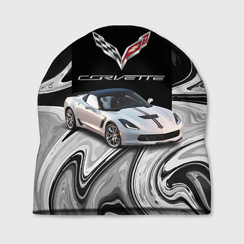 Шапка Chevrolet Corvette - Motorsport - Racing team / 3D-принт – фото 1