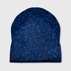 Шапка Текстура синие хлопья, цвет: 3D-принт