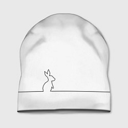Шапка Кролик минимализм, цвет: 3D-принт