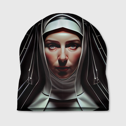 Шапка Нейросеть: монахиня / 3D-принт – фото 1