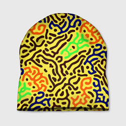 Шапка Абстрактные кислотные полосы, цвет: 3D-принт