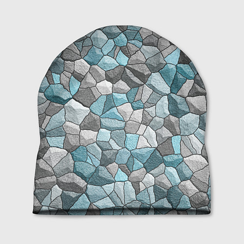 Шапка Мозаика из цветных камней / 3D-принт – фото 1