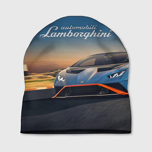 Шапка Lamborghini Huracan STO - car racing / 3D-принт – фото 1