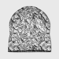Шапка Текстура мятой алюминиевой фольги, цвет: 3D-принт