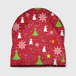 Шапка Red new year