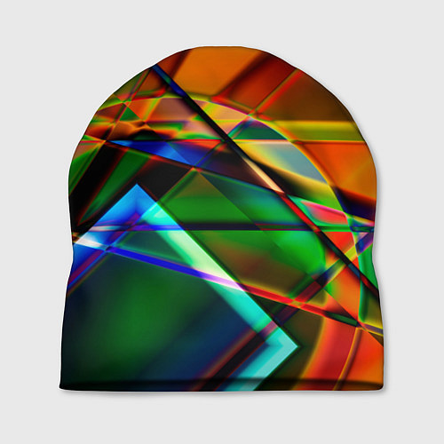 Шапка Разноцветное стекло / 3D-принт – фото 1