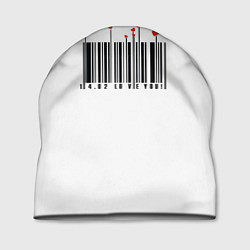 Шапка Barcode love you, цвет: 3D-принт