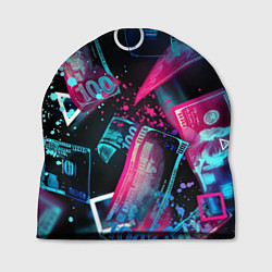Шапка Neon money, цвет: 3D-принт