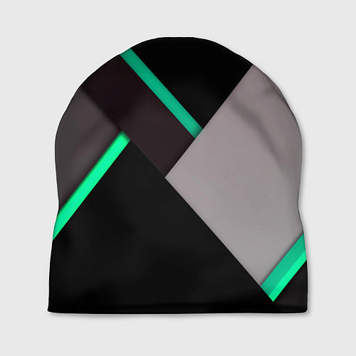 Шапка Спортивная геометрия линии / 3D-принт – фото 1