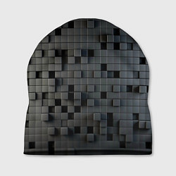 Шапка Digital pixel black, цвет: 3D-принт