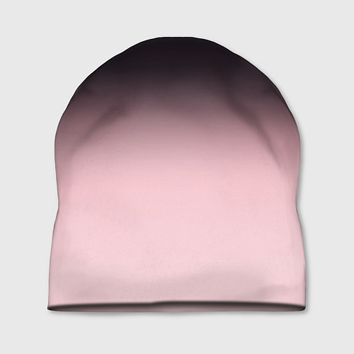 Шапка Градиент: от черного к розовому / 3D-принт – фото 1