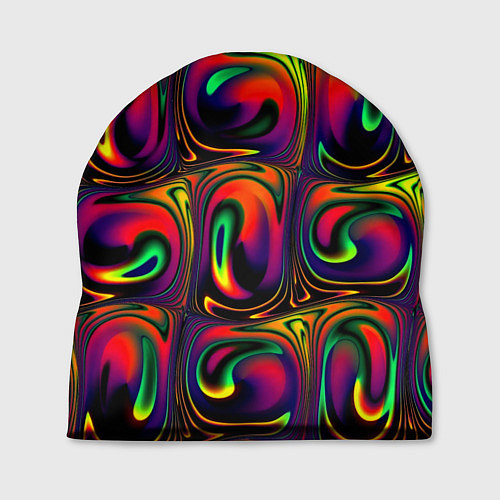 Шапка Digital abstraction paint / 3D-принт – фото 1