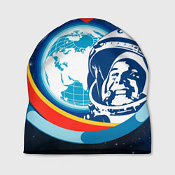 Шапка Первый космонавт Юрий Гагарин, цвет: 3D-принт