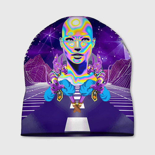 Шапка Goddess with two Beerus - vaporwave / 3D-принт – фото 1