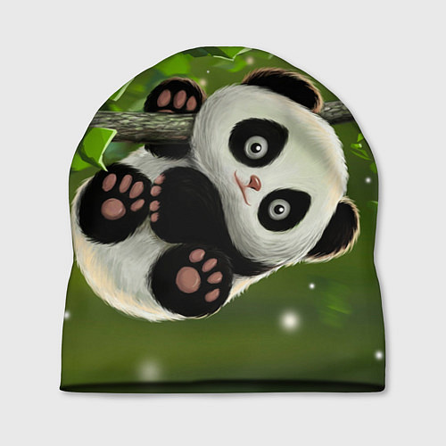 Шапка Панда на дереве отдыхает / 3D-принт – фото 1