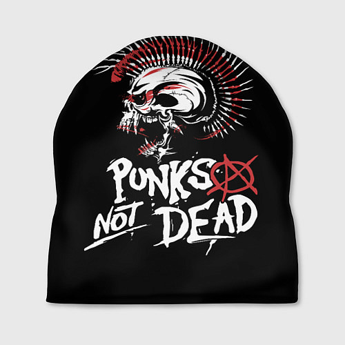 Шапка Punks not dead - анархия / 3D-принт – фото 1