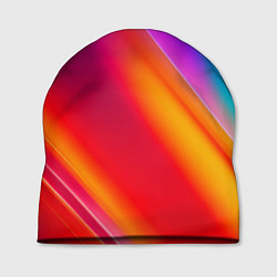 Шапка Неоновая радуга, цвет: 3D-принт