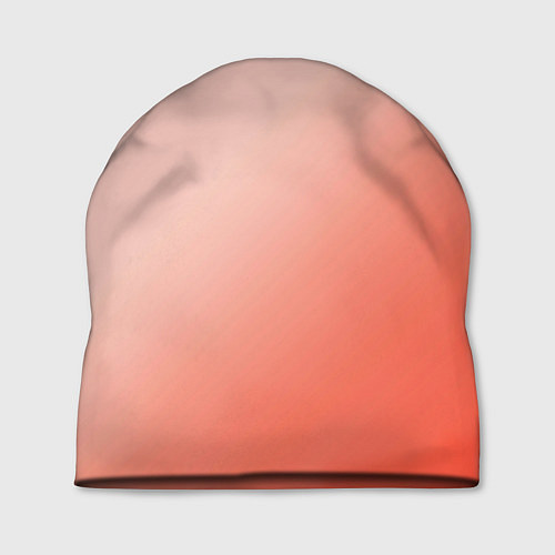 Шапка Градиент персиковый / 3D-принт – фото 1