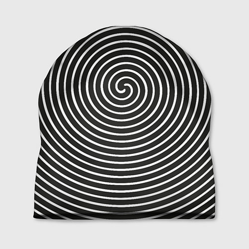 Шапка Оптическая иллюзия спираль / 3D-принт – фото 1