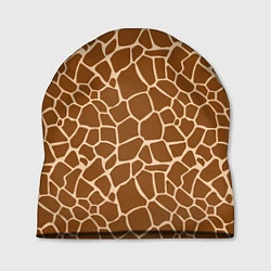Шапка Пятнистая шкура жирафа, цвет: 3D-принт