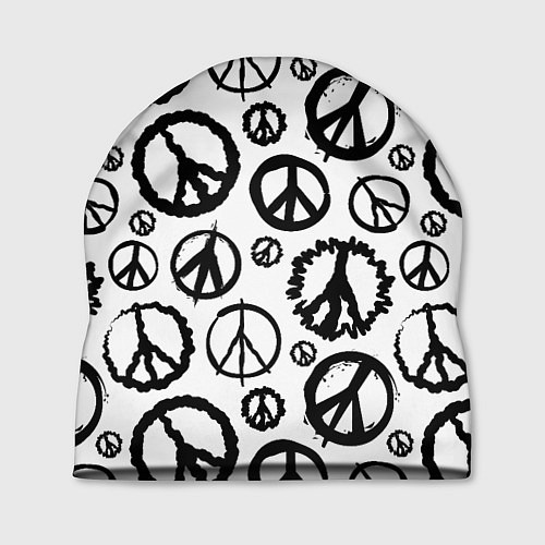 Шапка Many peace logo / 3D-принт – фото 1