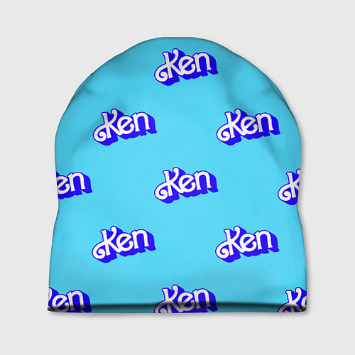 Шапка Синий логотип Кен - паттерн / 3D-принт – фото 1