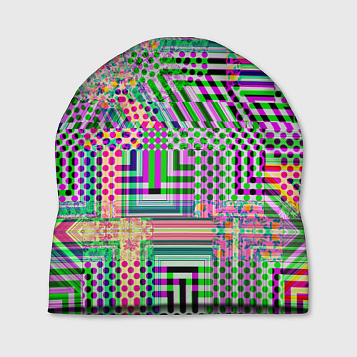 Шапка Геометрическая абстракция ультра / 3D-принт – фото 1