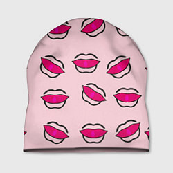 Шапка Силуэт губы, цвет: 3D-принт