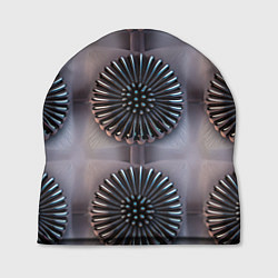 Шапка Узор из жидкого металла, цвет: 3D-принт