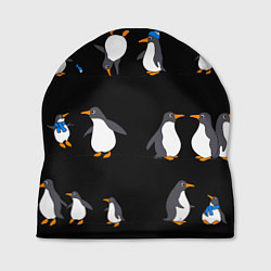 Шапка Веселая семья пингвинов, цвет: 3D-принт