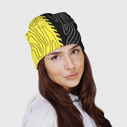 Шапка Яркие линии в темноте, цвет: 3D-принт — фото 2