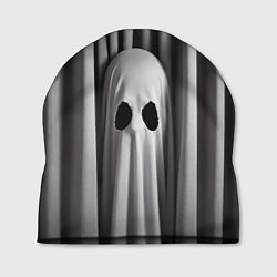 Шапка Серые шторы и призрак, цвет: 3D-принт