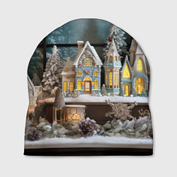 Шапка Снежный день в городе