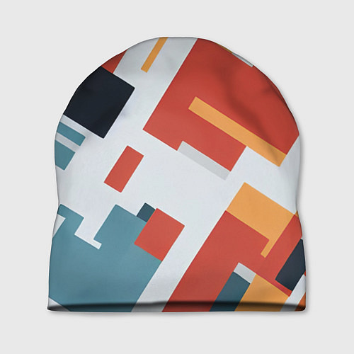 Шапка Геометрический узор - нейросеть / 3D-принт – фото 1