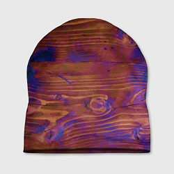 Шапка Деревянная благородная текстура