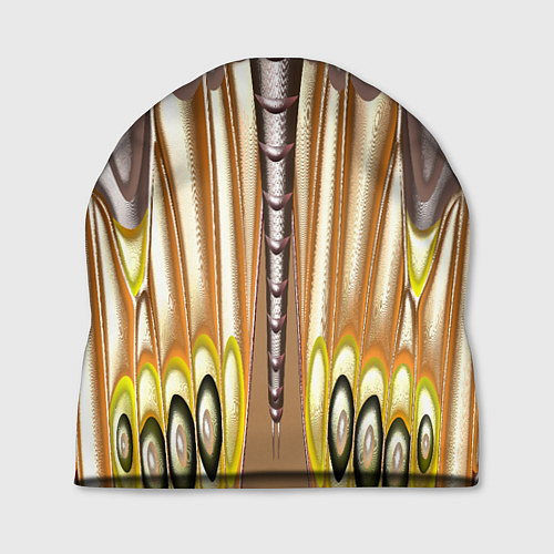 Шапка Абстрактный рисунок по мотивам крыла бабочки / 3D-принт – фото 1
