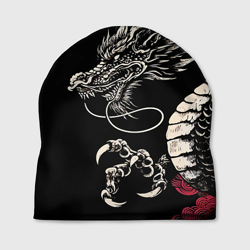 Шапка Japanese dragon - irezumi - art / 3D-принт – фото 1