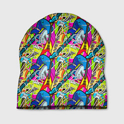 Шапка Multicolored guitars