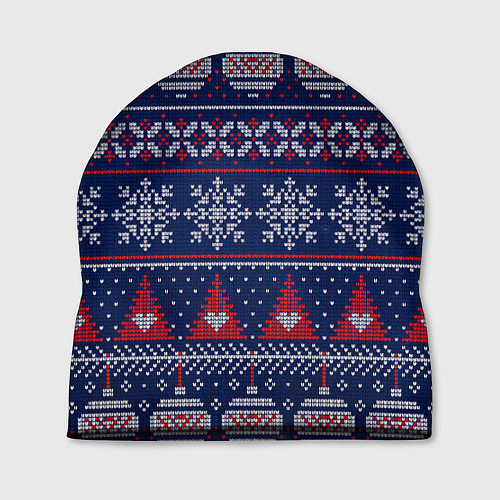 Шапка New Years sweater / 3D-принт – фото 1