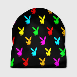 Шапка Playboy pattern неон, цвет: 3D-принт