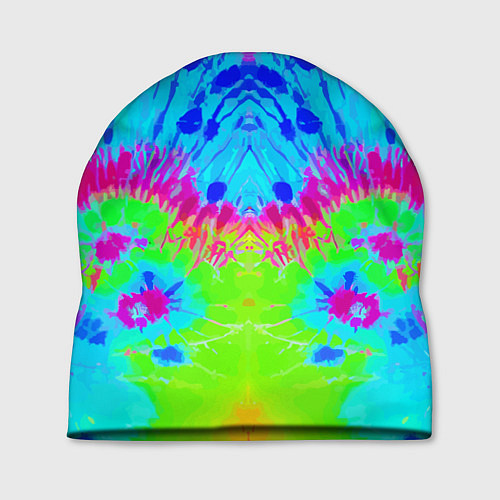 Шапка Tie-Dye abstraction / 3D-принт – фото 1