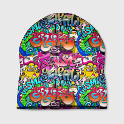 Шапка Graffiti funny, цвет: 3D-принт